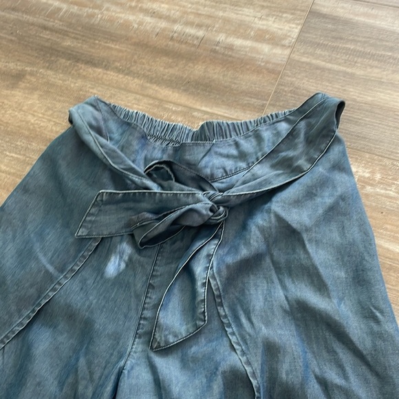 Tommy Bahama Chambray Wrap-Front Beach Pants Size Small NEW - Picture 5 of 8